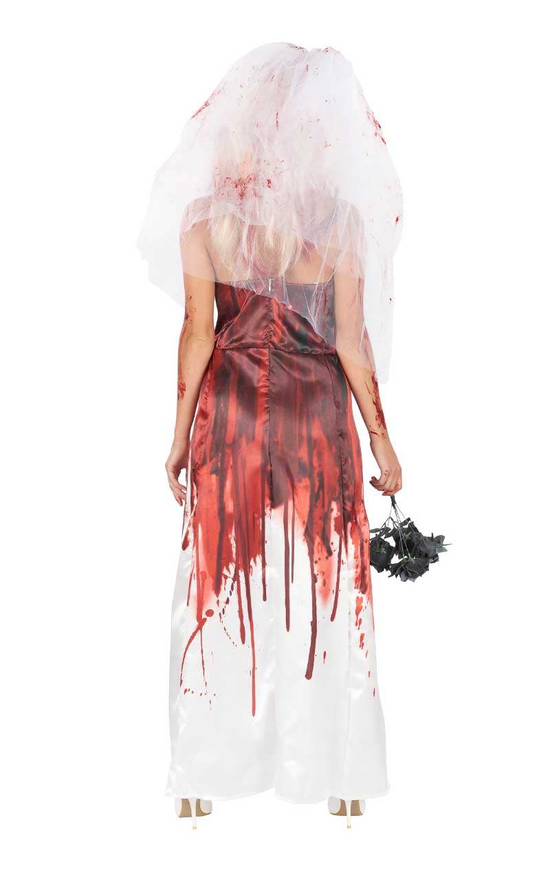 Blutige Braut Kostüm für Damen