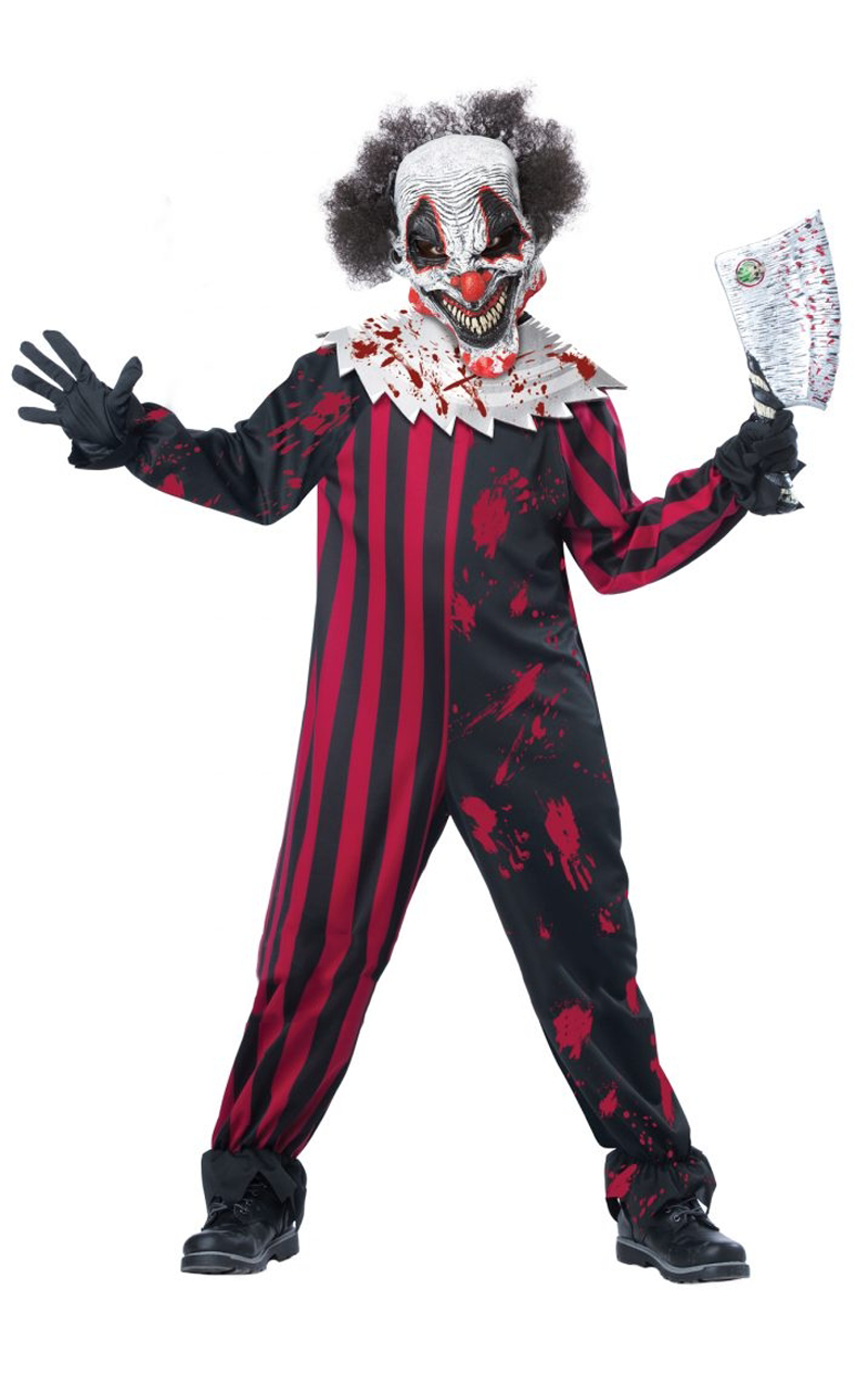 Killer-Klown-Kostüm für Kinder
