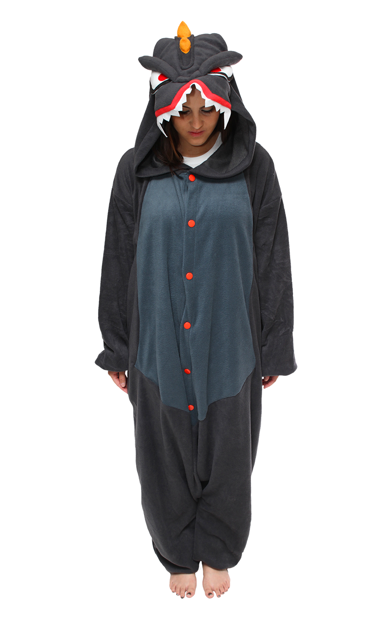 Monster Z Onesie Kostüm für Erwachsene