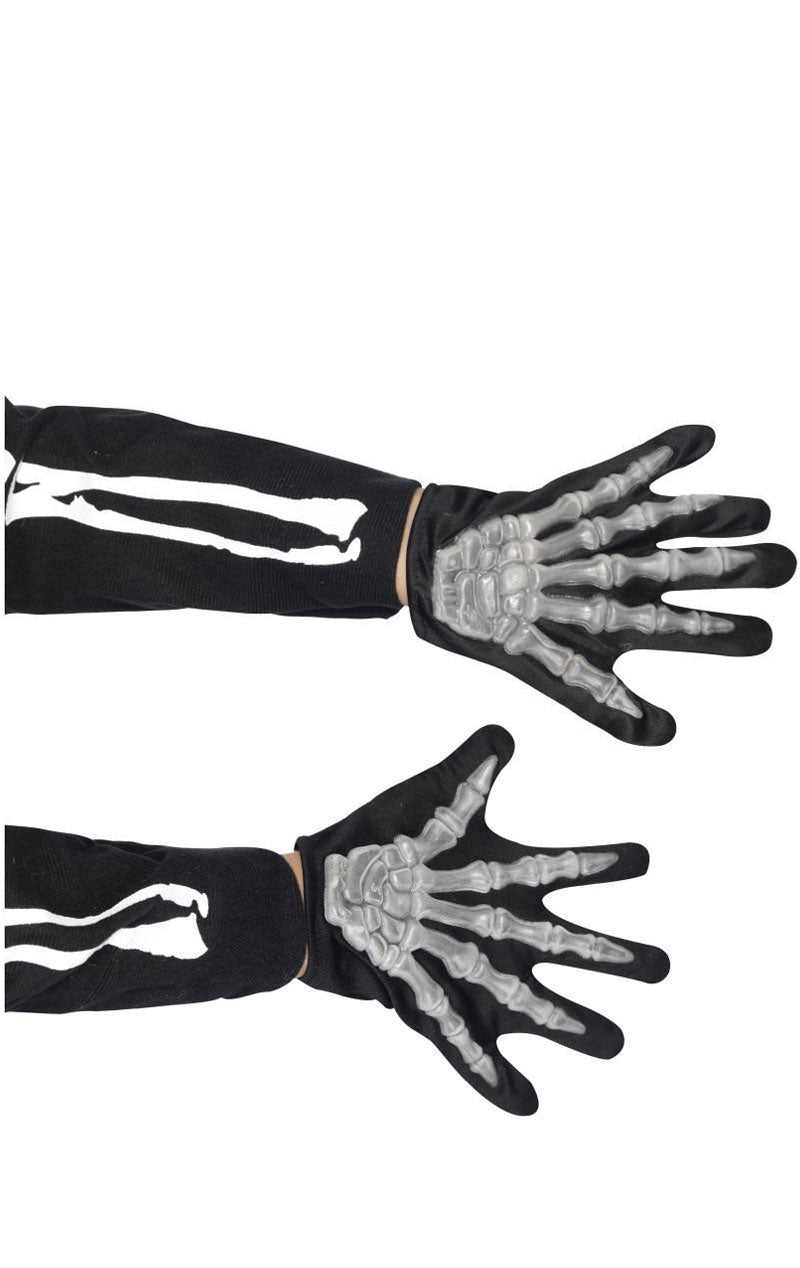 Child Glow in Dark Skeleton Handschuhe