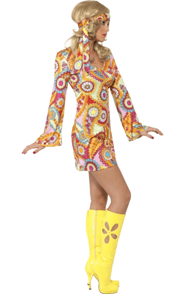 60er Jahre Hippie Kostüm für Erwachsene