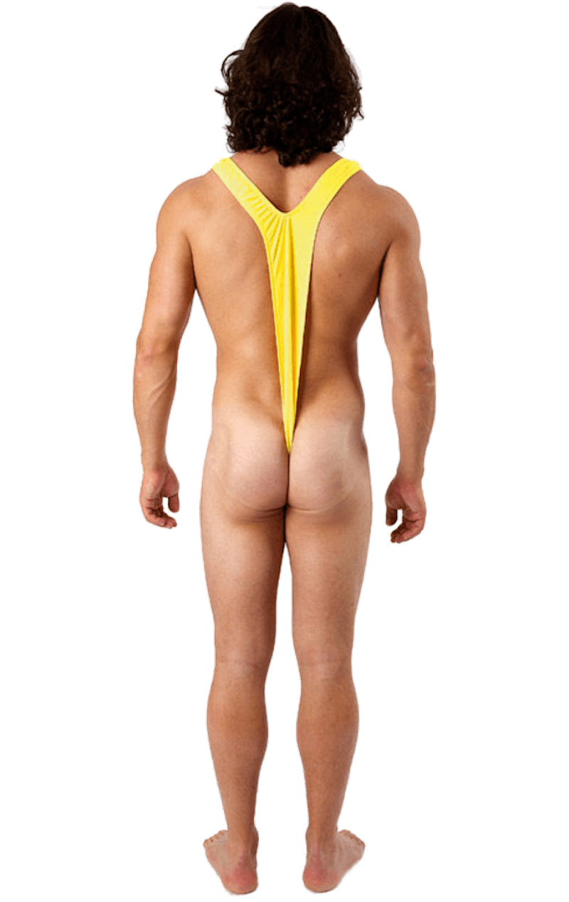 Borat Yellow Mankini Badeanzug für Erwachsene
