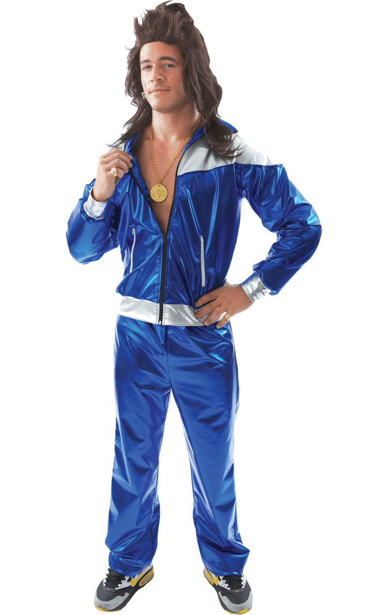 Adult Mens 1980s Shellsuit Costume