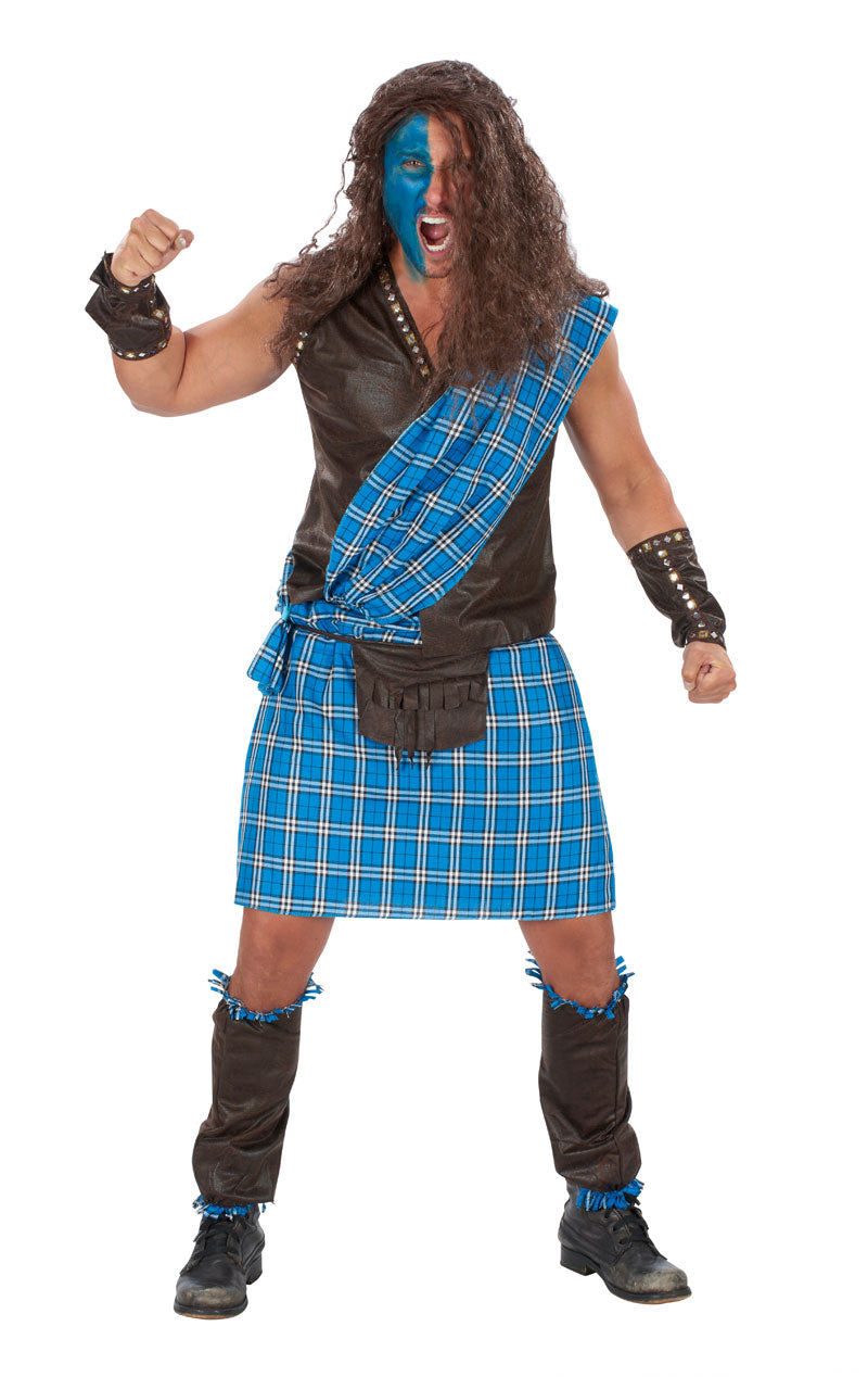 Schottisches Krieger-Kostüm für Herren