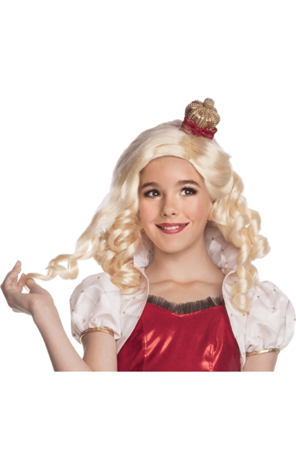 Ever After High Perücke für Kinder in Apfelweiß