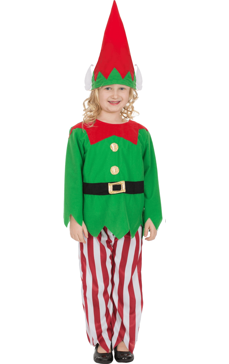 Elfen-Weihnachtskostüm für Kinder, Unisex