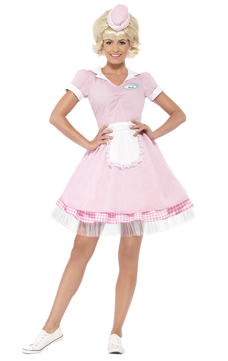 Adult 50s Diner Girl Costume