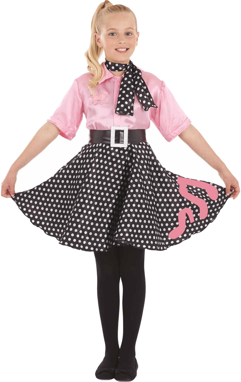 Kids 50s Poodle Hop Costume