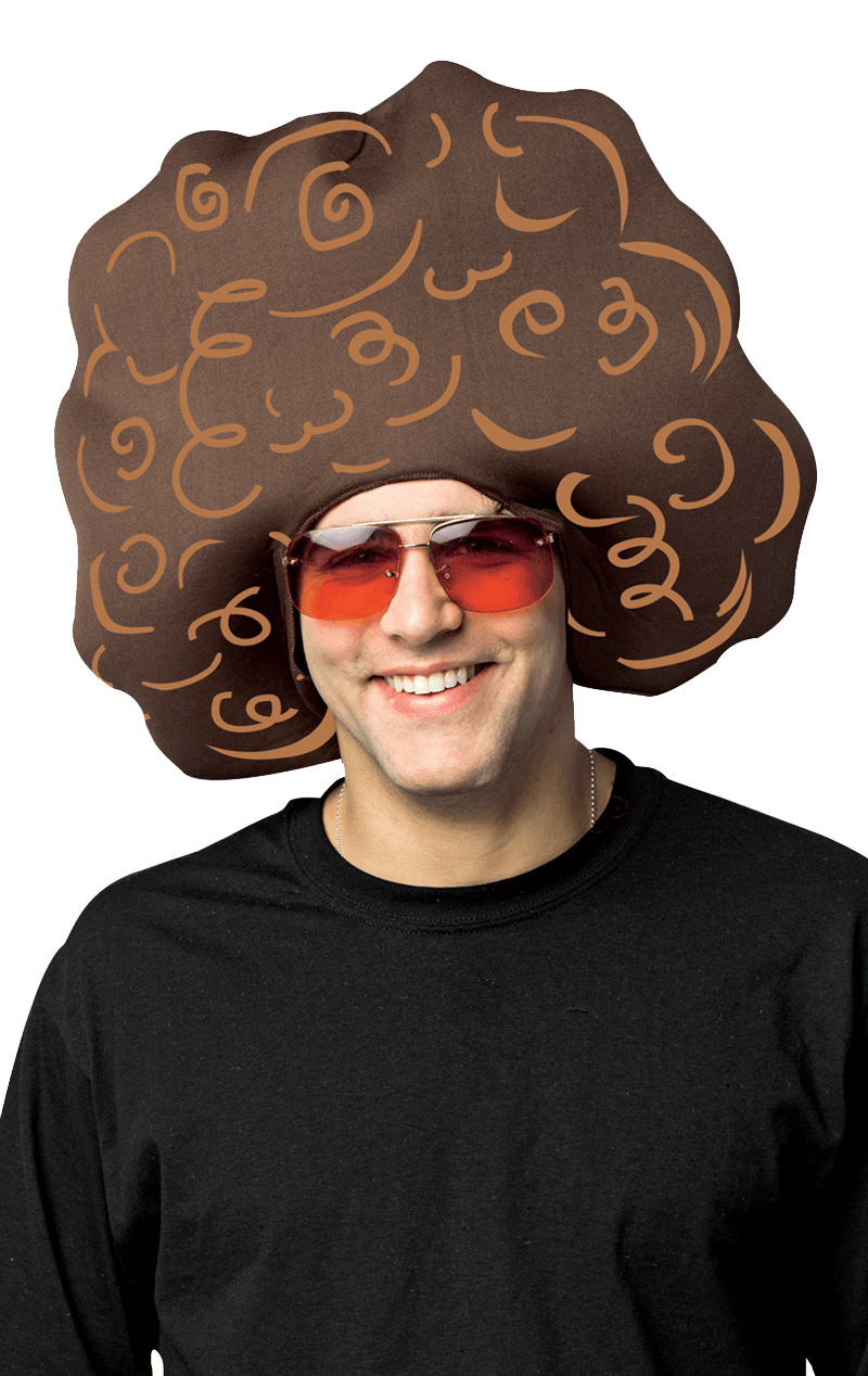 Erwachsenen-Cartoon-Afro-Kopfschmuck