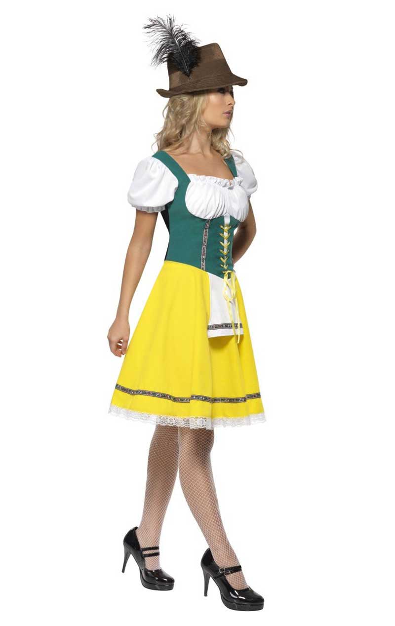 Damen Oktoberfest Kostüm für Erwachsene