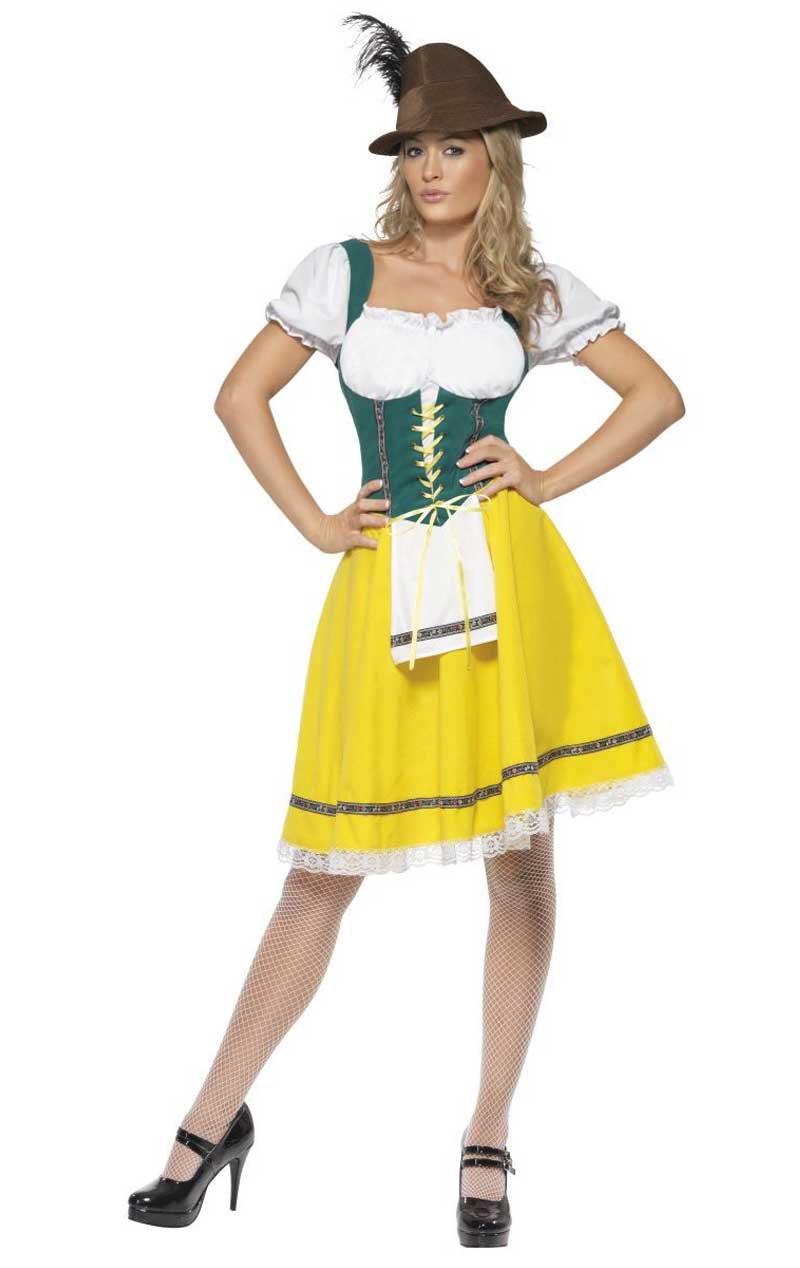 Damen Oktoberfest Kostüm für Erwachsene