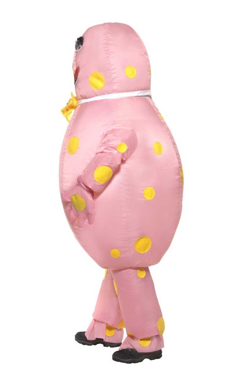 Aufblasbares Mr Blobby Kostüm für Erwachsene