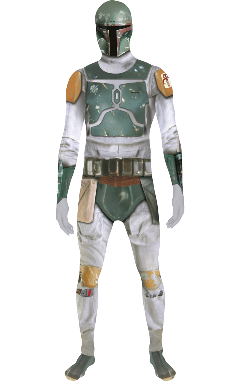 Boba Fett Morphsuit Kostüm für Erwachsene