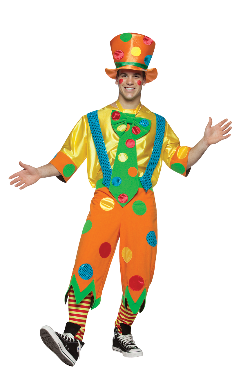 Mr. Toots Clown Kostüm für Erwachsene