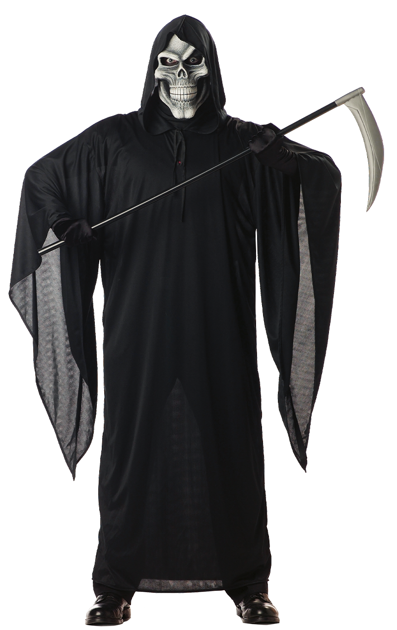 Herren Death Reaper Halloween-Kostüm