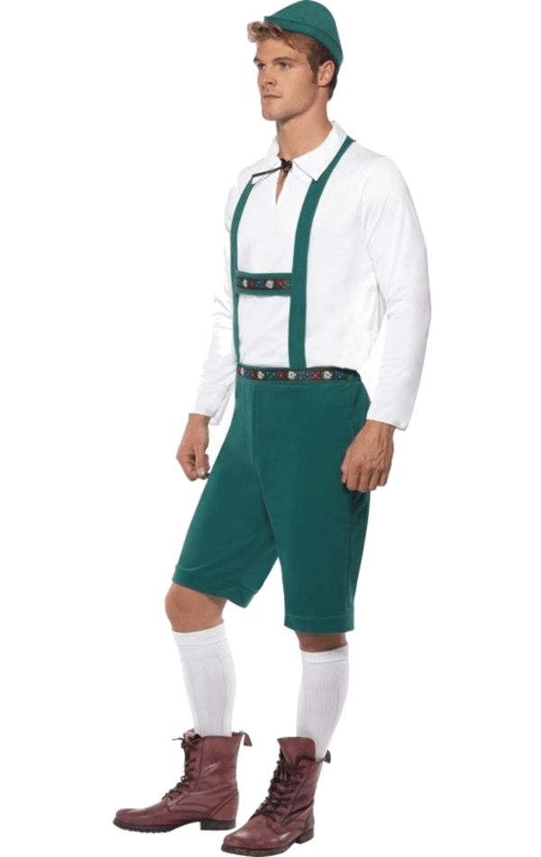 Herren-Lederhosen-Oktoberfest-Kostüm