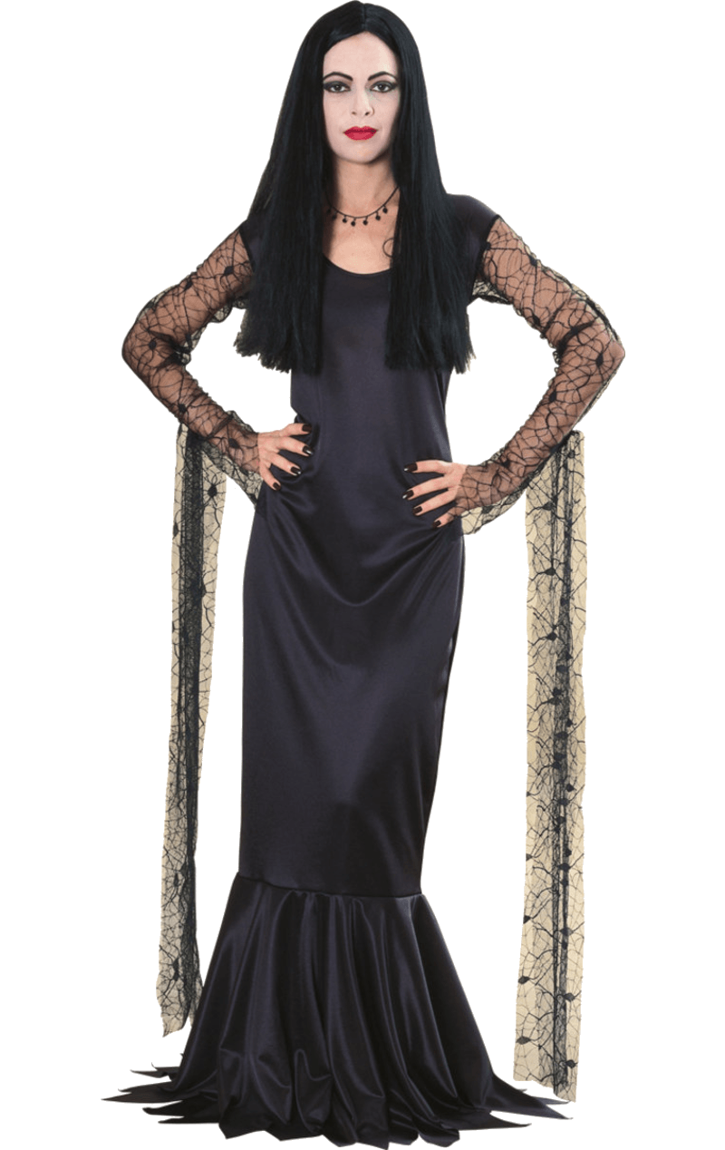 Addams Family Morticia Addams Kostüm für Damen