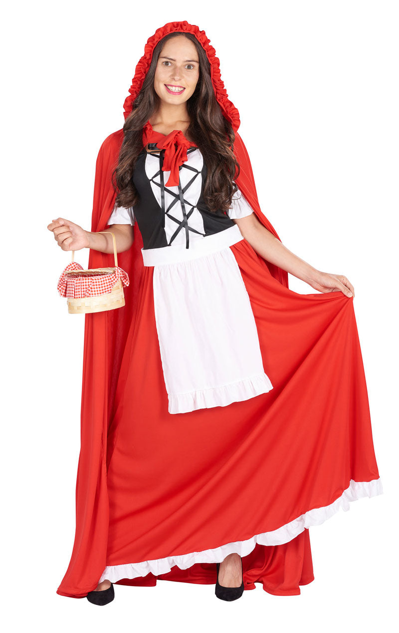 Damen-Rotkäppchen-Outfit