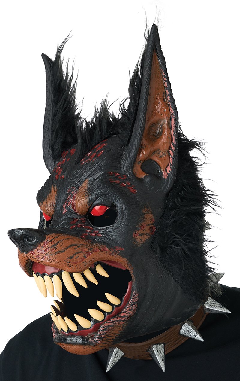 Hell Hound Ani-Motion Mask - Joke.co.uk