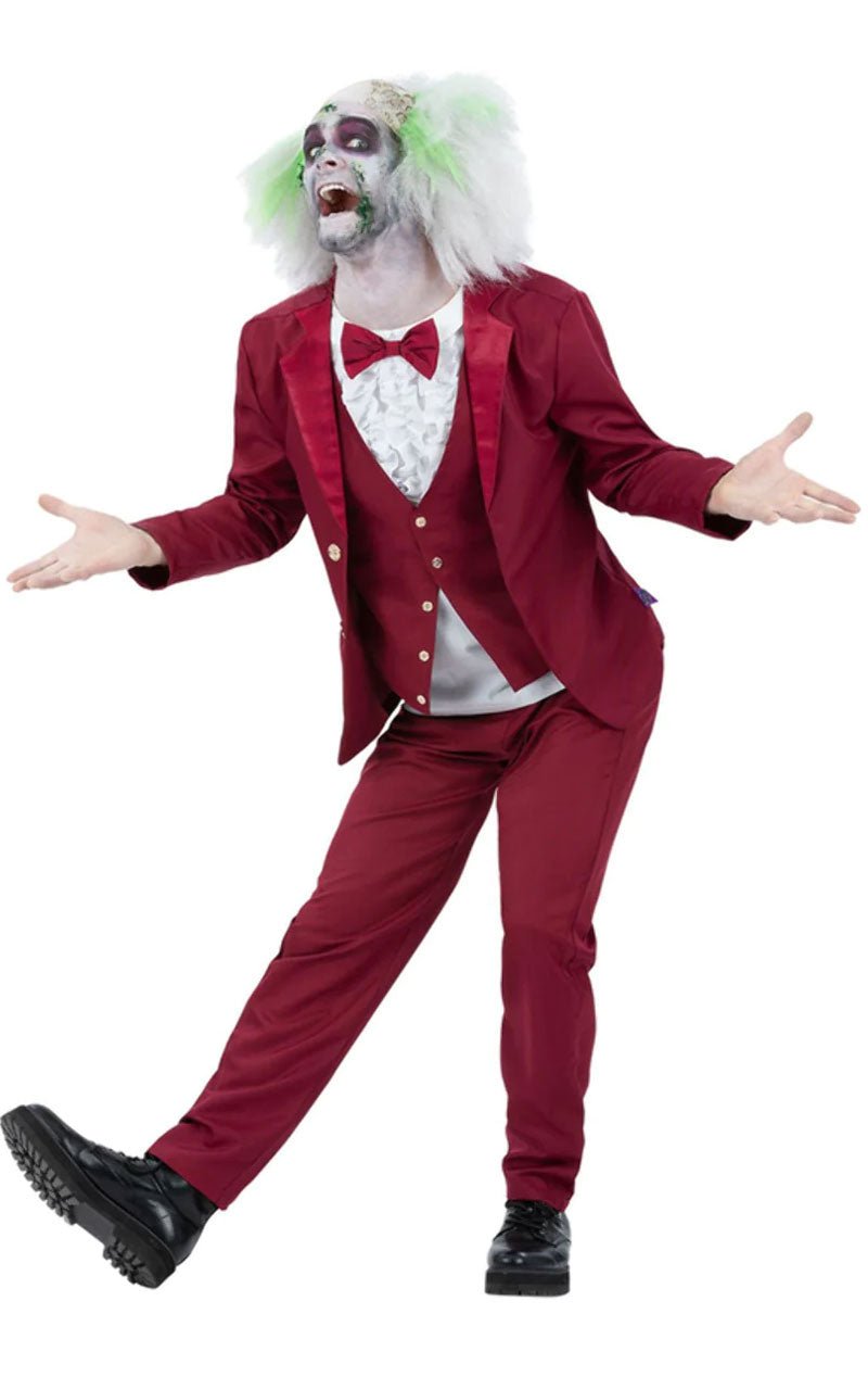 Mens Beetlejuice Groom Halloween Costume - Joke.co.uk