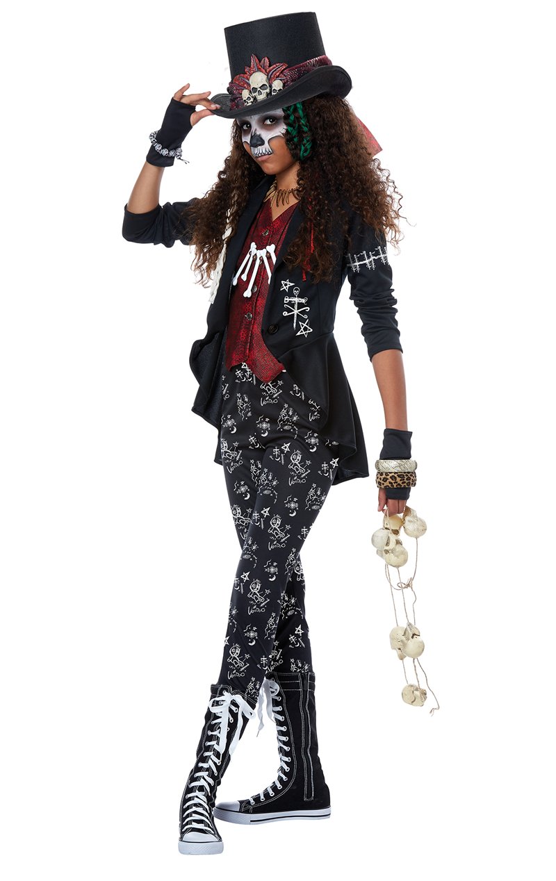 Tween Voodoo Charm Costume - Joke.co.uk