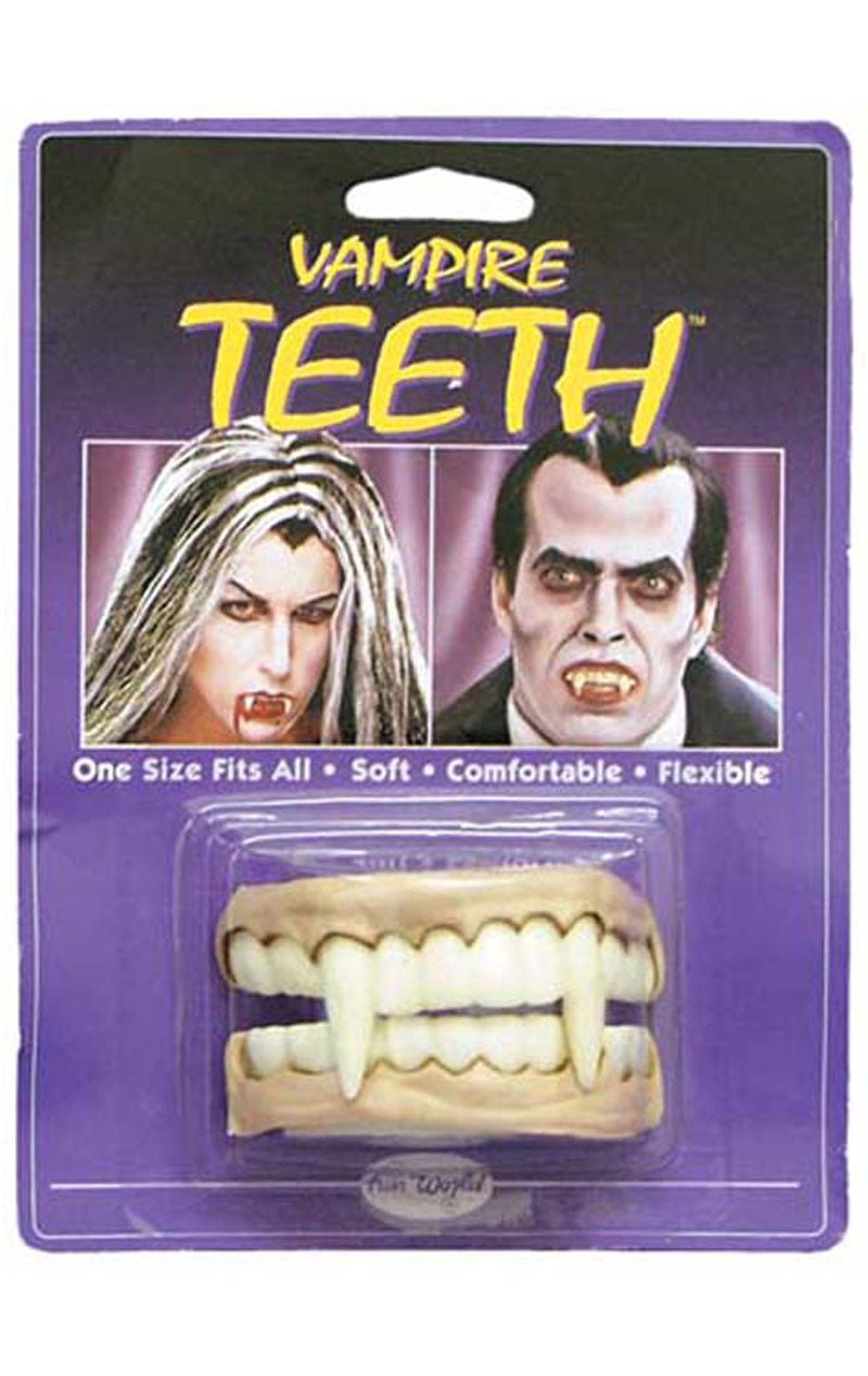 Vampire Character Teeth Accessory joke.co.uk