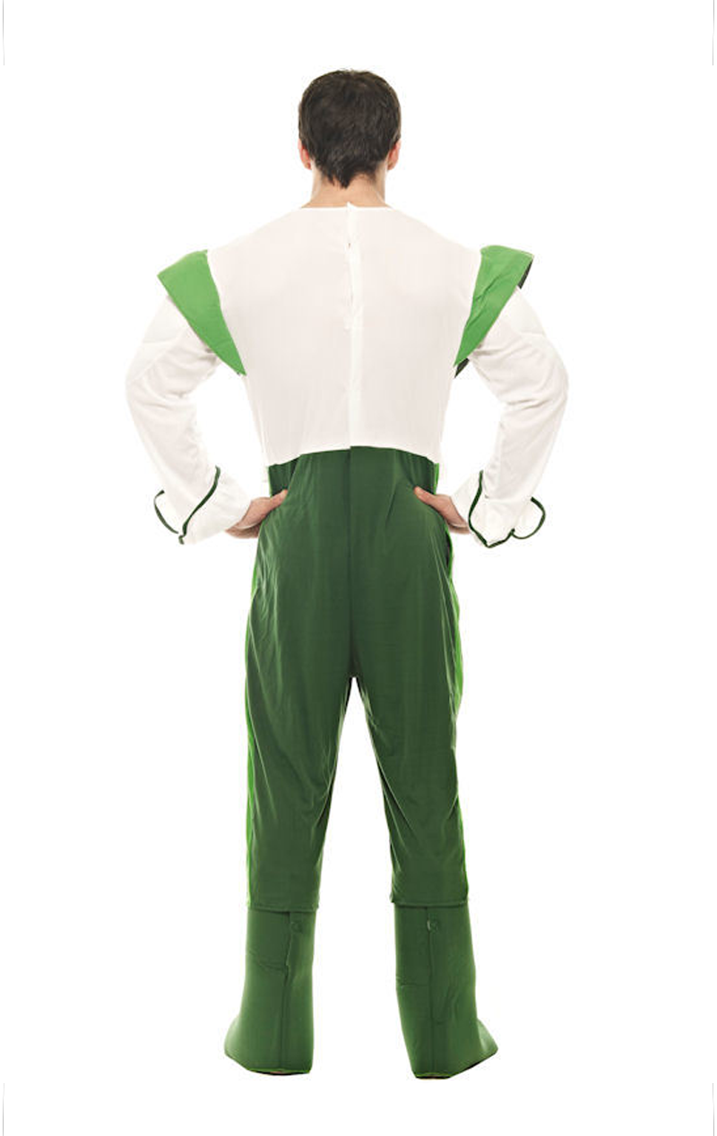 Erwachsenes Green Cross Code Man Kostüm