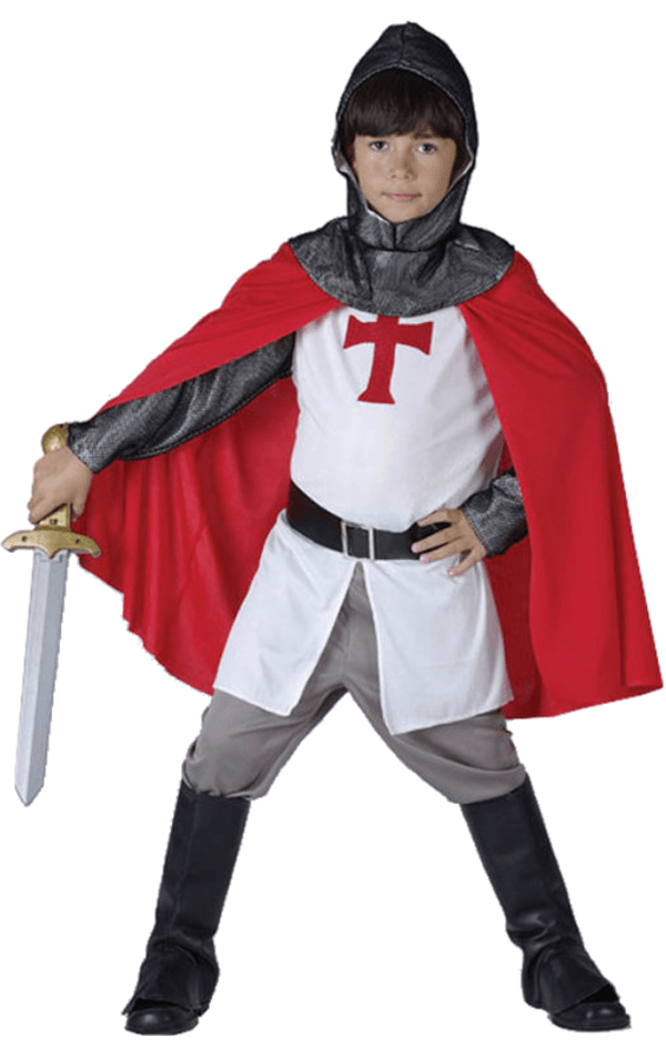Child Crusader Boy Costume