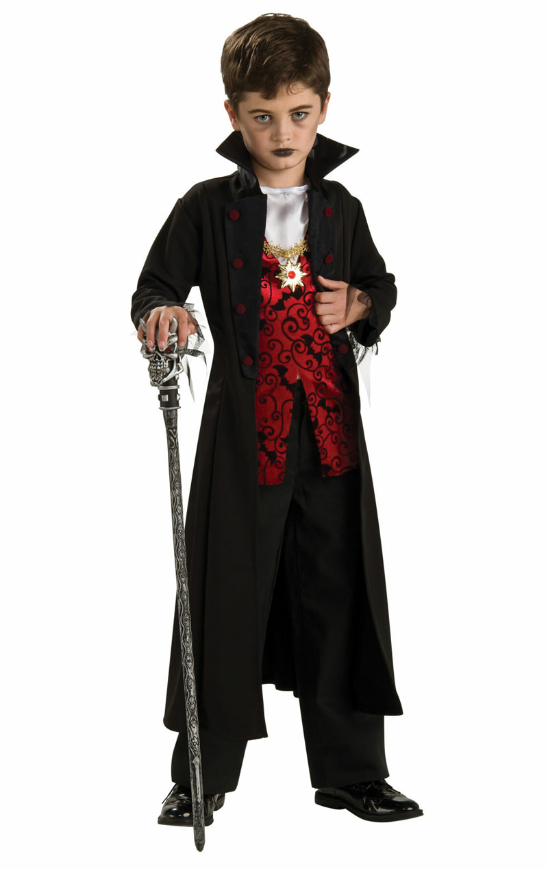 Gothic Vampir Kostüm für Kinder