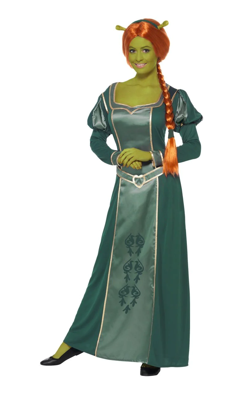 Shrek Prinzessin Fiona Kostüm für Damen