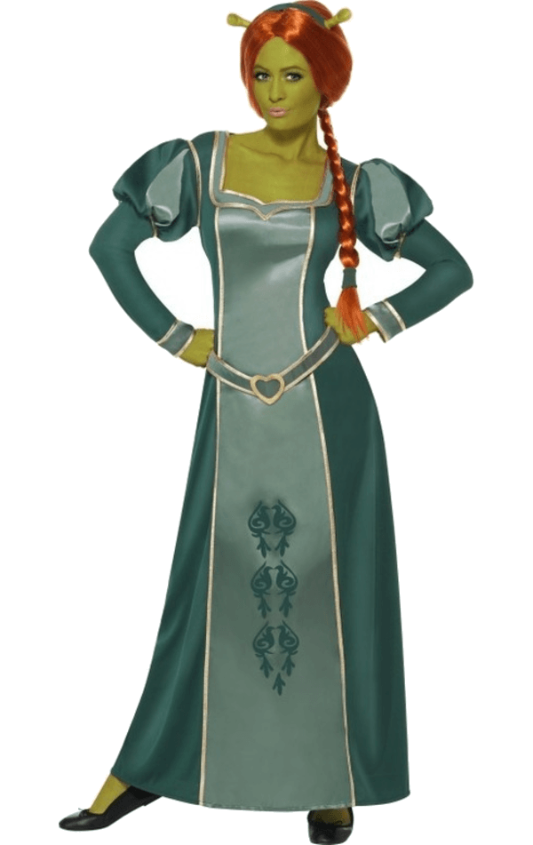 Shrek Prinzessin Fiona Kostüm für Damen