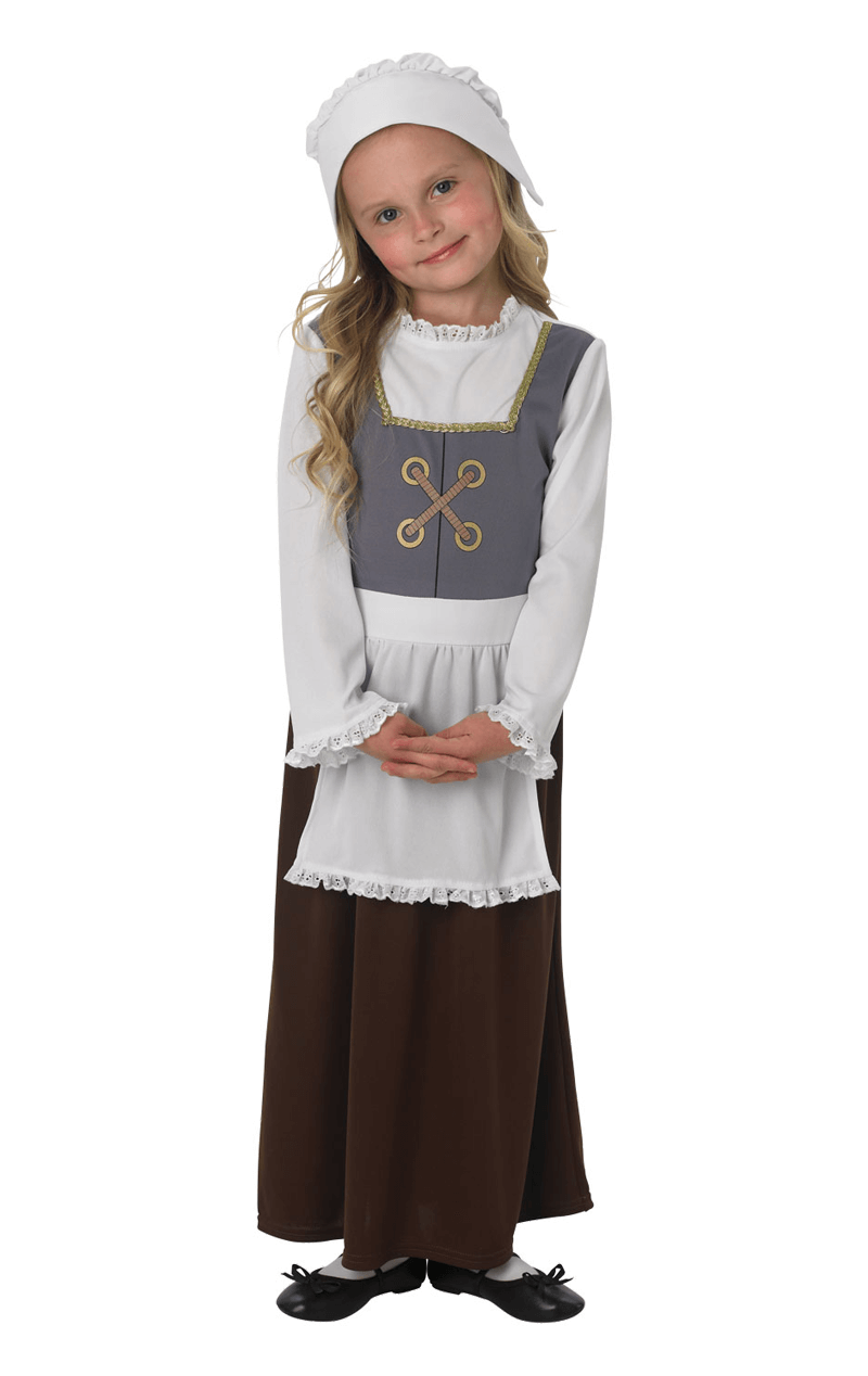 Kind Tudor Maid Kostüm