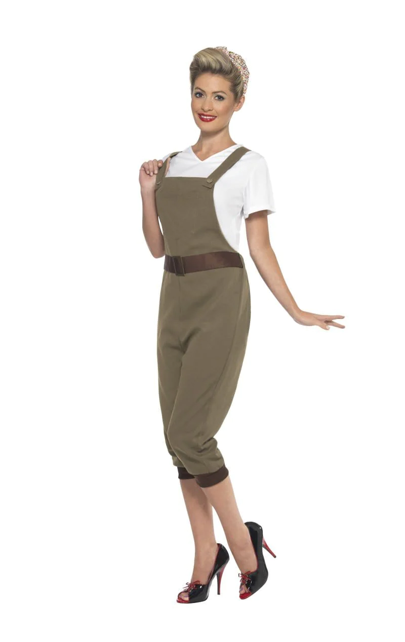 Adult WW2 Land Girl Costume