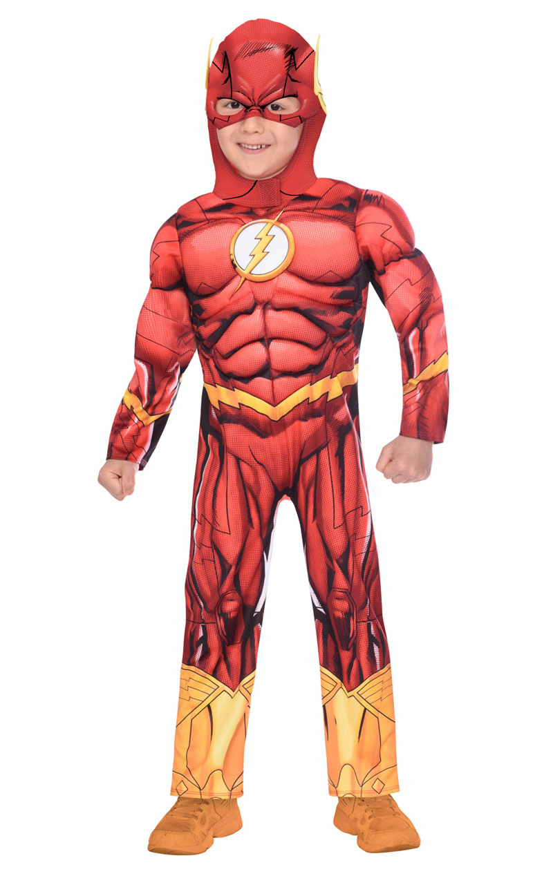Das Flash-Kostüm für Kinder