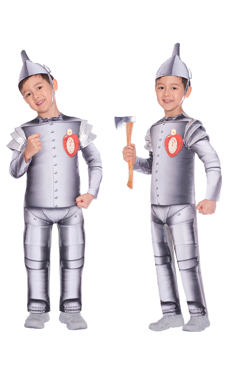 Blechmann-Kostüm für den Zauberer von Oz für Kinder