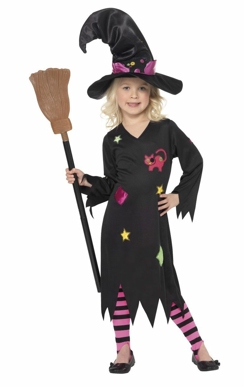 Aschenhexe-Halloween-Kostüm für Kinder
