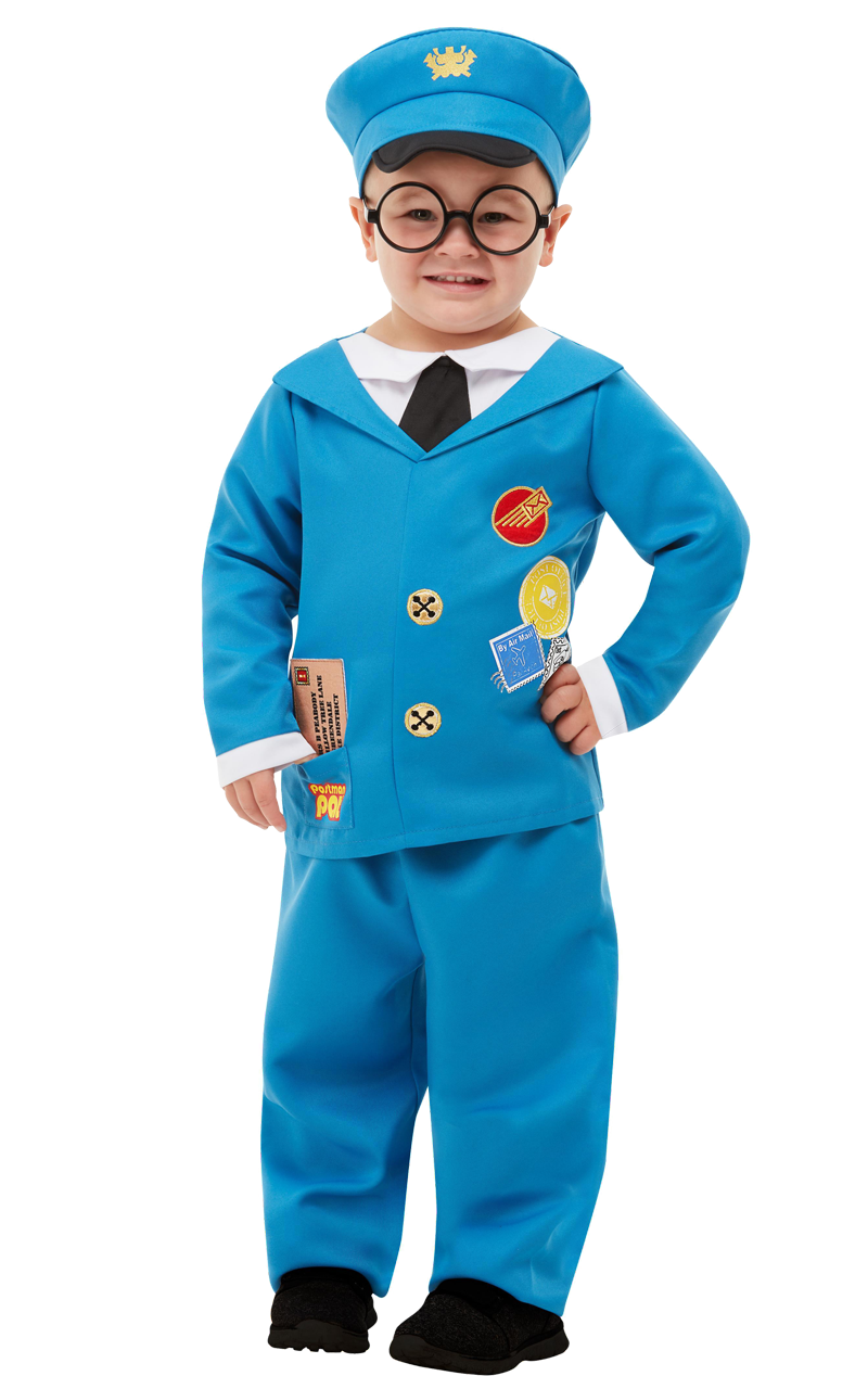 Postbote Pat Kostüm für Kinder