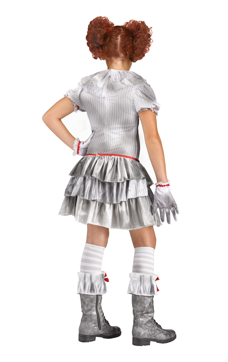IT-Pennywise-Kostüm für Mädchen