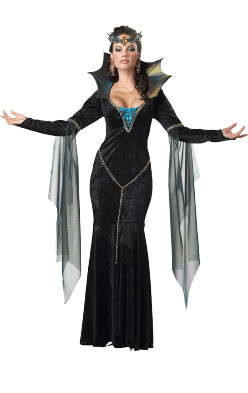 Böse Zauberin Kostüm für Damen