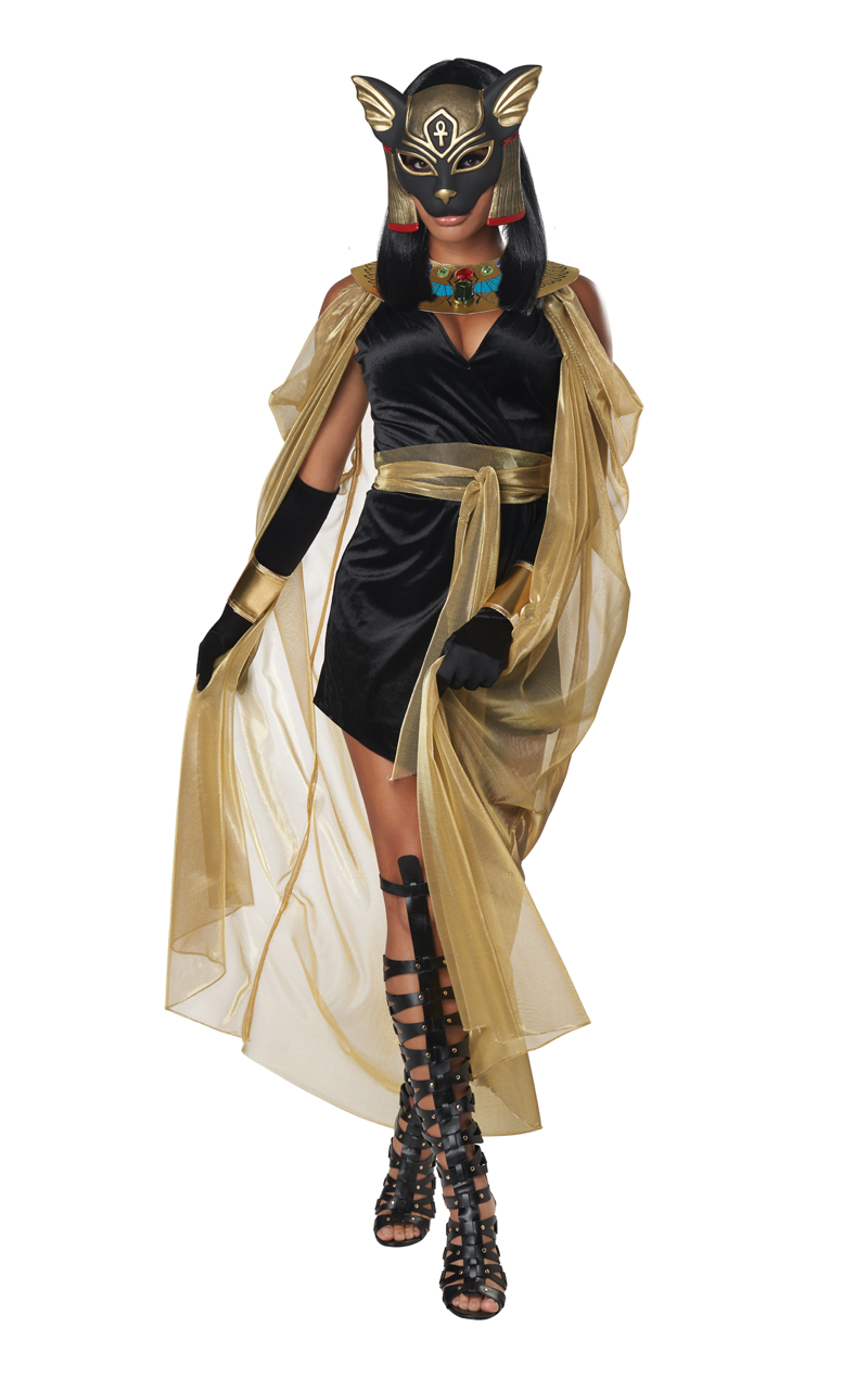 Bastet Ägyptische Göttin Kostüm für Damen