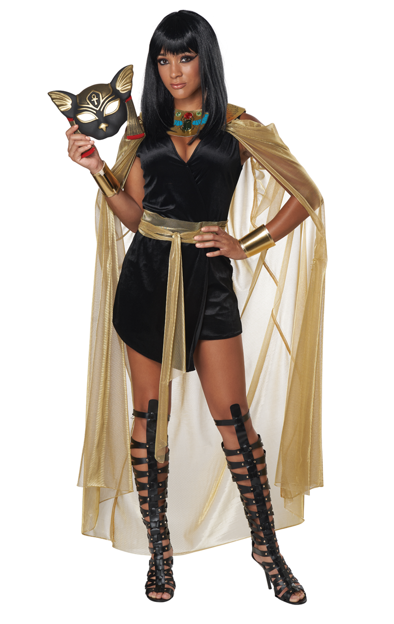 Bastet Ägyptische Göttin Kostüm für Damen