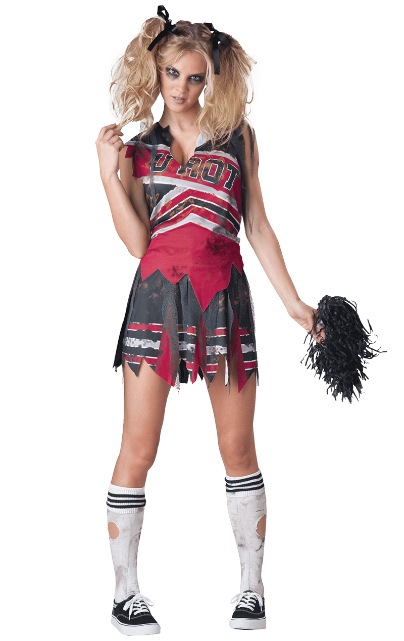 Geistloses Cheerleader-Kostüm für Damen