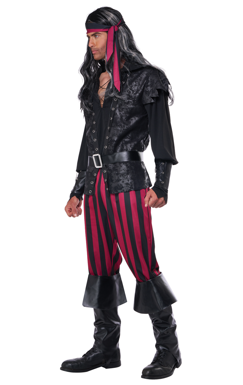 Rücksichtsloses Piraten-Outfit für Herren