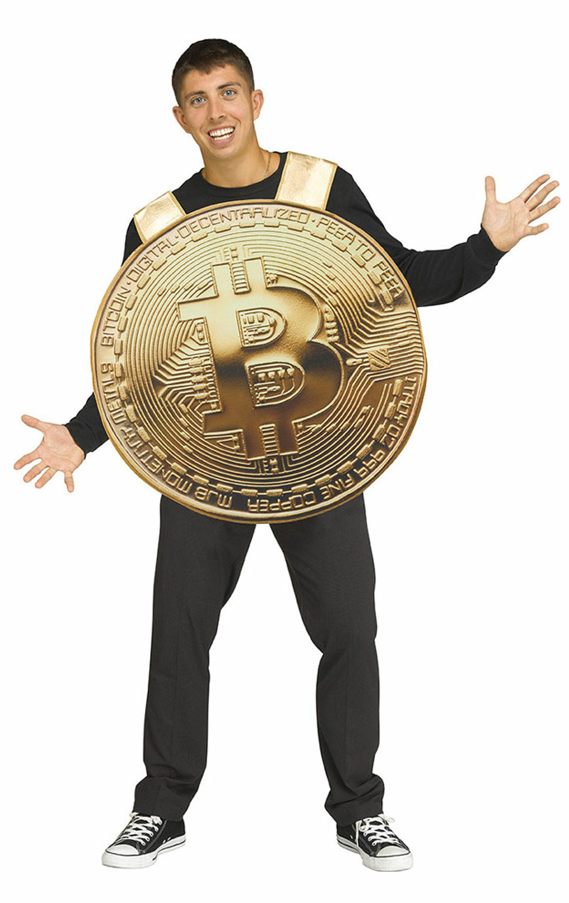 Bitcoin-Kostüm für Erwachsene