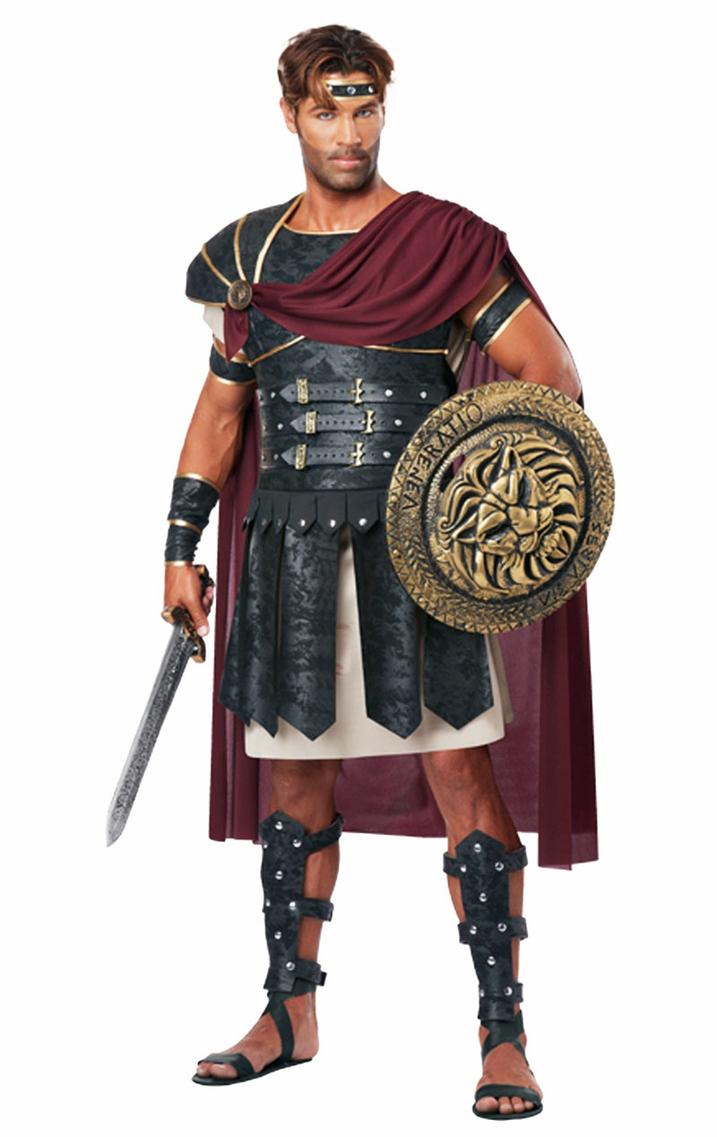 Klassisches römisches Gladiatorenkostüm für Herren