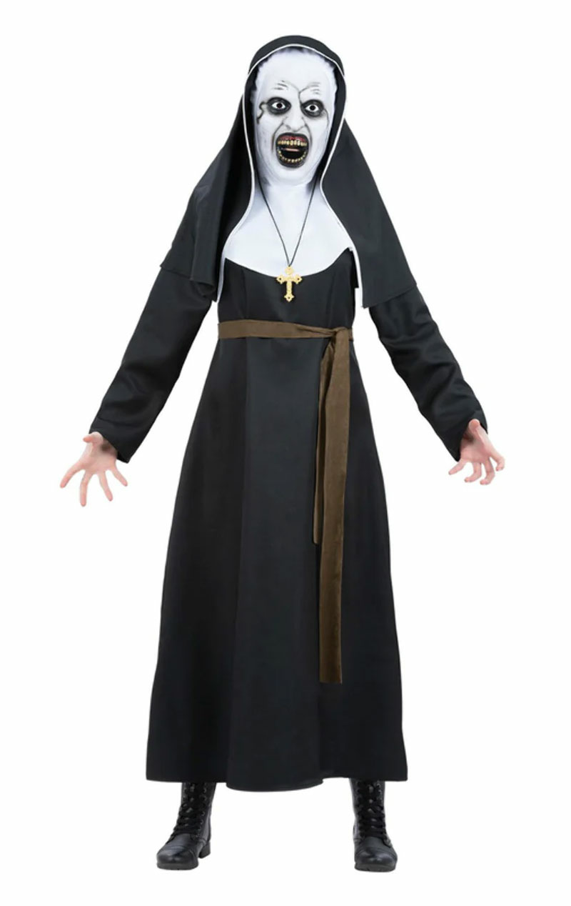 Unisex-Halloween-Kostüm „Die Nonne Valek“.