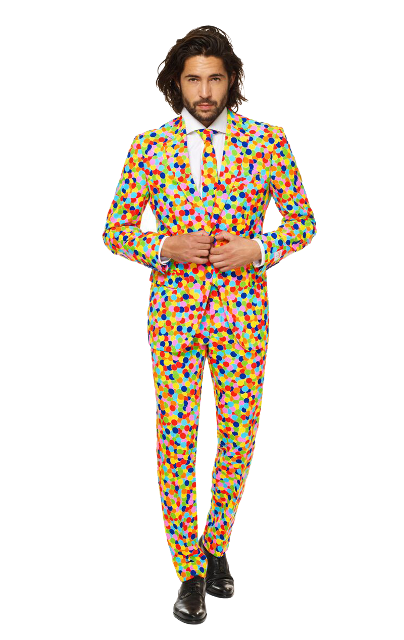 OppoSuits Konfetteroni-Anzug für Herren