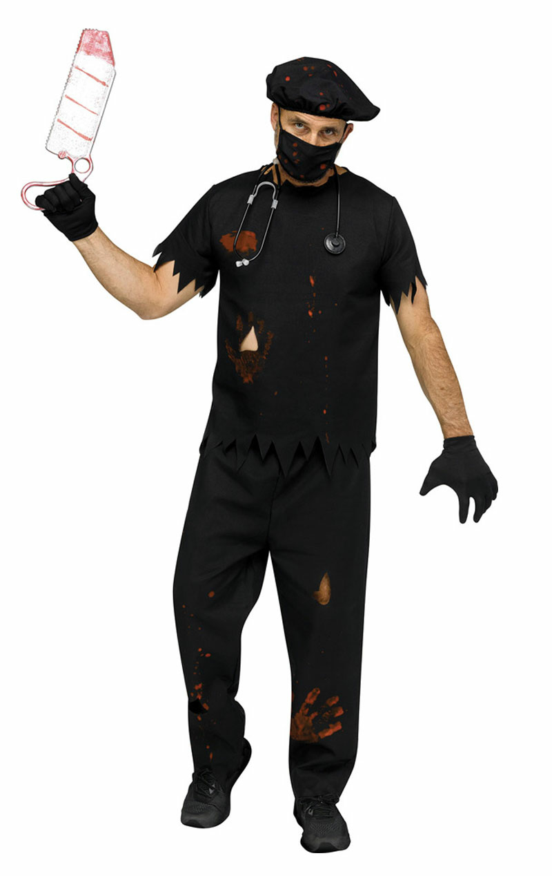 Tödlicher Doktor-Kostüm für Erwachsene, Unisex