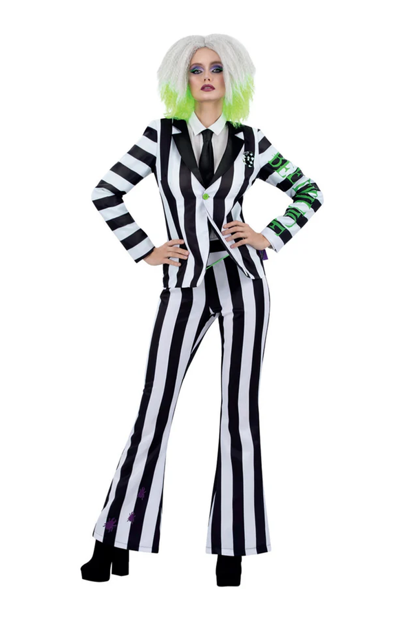 Beetlejuice Halloween-Filmkostüm für Damen