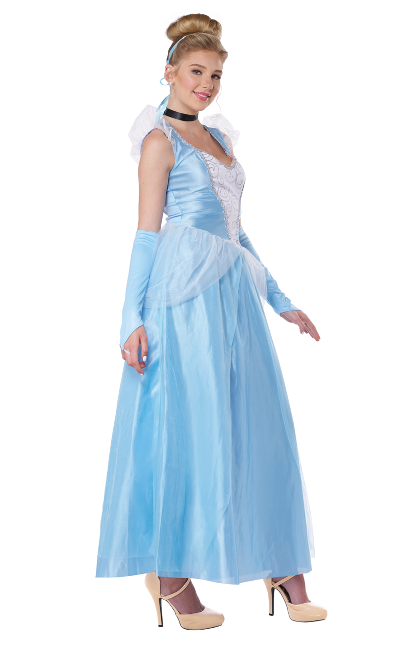 Klassisches Cinderella-Kostüm für Damen